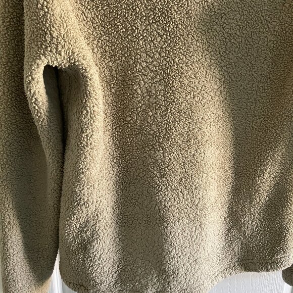 Patagonia Los Gatos Fleece 1/4 Zip Pullover Women’s Large Tan. - Picture 8 of 13